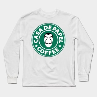 La Casa de Papel Coffee Long Sleeve T-Shirt